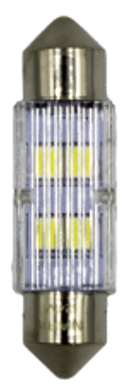 Светодиод t11 4 smd(2835) sv8.5/8 white "silver" в Нижнем Тагиле