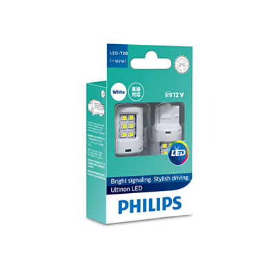 СВЕТОДИОД 12V W21W (W3x16q) LED WHITE "PHILIPS" (11065ULWX2) в Нижнем Тагиле