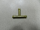Тройник патрубка отопителя d10 (металл)