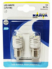 Светодиод p21w narva white led 12v 2шт.18089