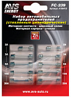 Набор предохранителей "avs" (цилиндр.стекл.) 5-25 a fc-239