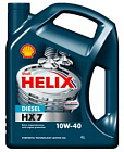 Масло shell helix diesel hx7 10w40 (4 л)