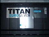 Аккумулятор "titan euro silver" 65 а/ч п.п.