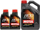 Масло motul 8100 eco nergy 0w30 a5/b5 api sl/cf (5 л)