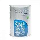 Масло toyota motor oil sn 0w20 (08880-83885go) (1 л)