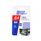 КАРТА ПАМЯТИ MICRO SDHC 64 Gb SilverStone F1 Speed Card