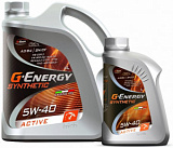 Промо масло g-energy synthetic active 5w40 (4+1 л)