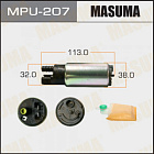 Бензонасос "masuma" mpu207/17040bn800