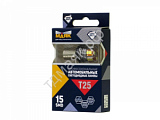 СВЕТОДИОД 12V T25 15SMD (2835) BA15s 360° SUPER WHITE "МАЯК"  SW11