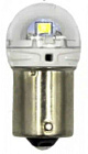 СВЕТОДИОД 12V T15 6 SMD (2835) BA15s WHITE "SILVER"