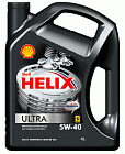 Масло shell helix ultra 5w40 (4 л)
