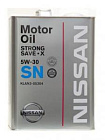 Масло nissan strong save x sn/gf-5 5w30 klan305304 (4 л)