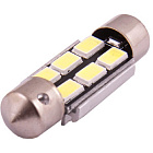Светодиод 12v t11*s8,5 6smd white "skyway"