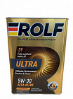 Масло rolf ultra 5w30 api sp a5/b5  синт. (4 л)