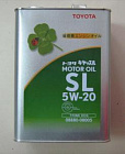 Масло toyota motor oil sl/sn 5w20 (08880-10605) (4 л)