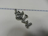 Винт м6*16 полупотай