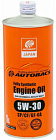 Масло autobacs engine oil fs 5w30 sp/cf/gf6a (1 л)