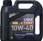 Масло liquimoly optimal synth 10w40 sl/cf a3/b4 (4 л) (3930)