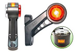 Указатель габаритов 12-24v (5-светодиод,3-цвета, l=130мм) нк-1227:led (22527)