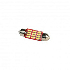 СВЕТОДИОД 12V C5W-Т 10x36 СЕРИЯ RED CIKOO