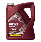 Масло mannol 7904 diesel turbo 5w40 синт. (5 л)