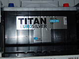 Аккумулятор "titan euro silver" 60 а/ч о.п. низкая