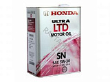 Масло honda ultra ltd sn/gf-5 5w30 (0821899974) (4 л)