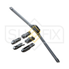 Щетка с/очистителя бескаркасная "sufix" 19"/48 см (sw-2019)