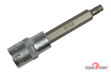 ГОЛОВКА С ВСТАВКОЙ TORX 1/2" Т-40 L=100мм СЕРВИС КЛЮЧ (76540)
